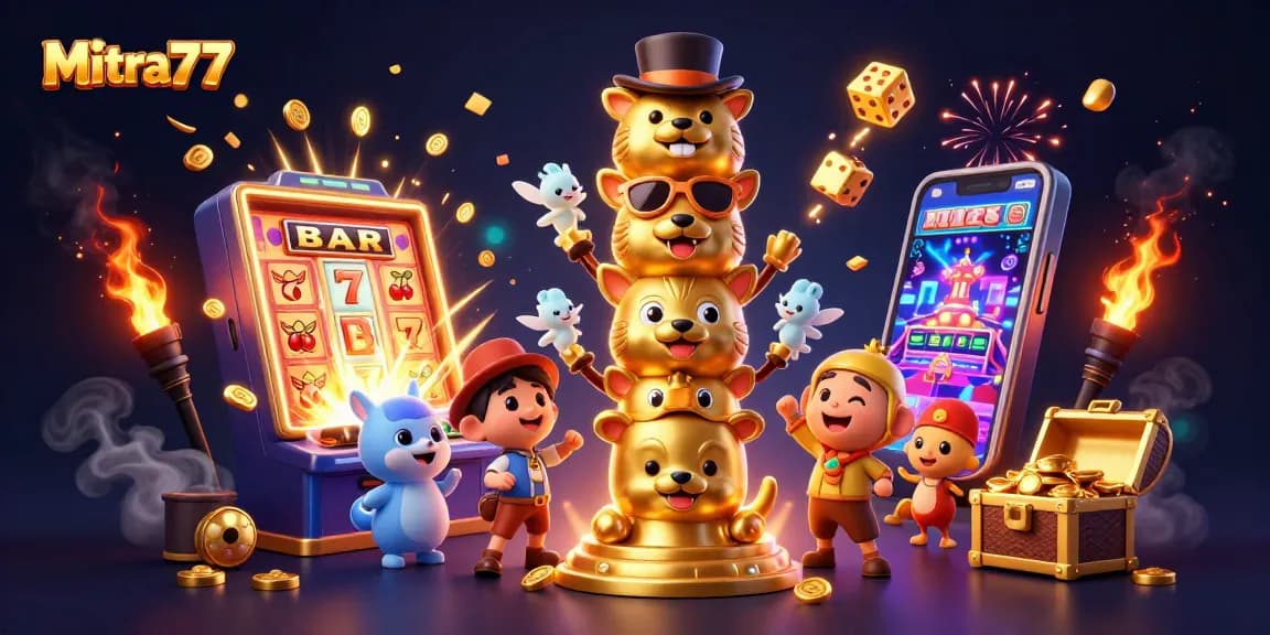 Mitra77 hadir dengan slot jackpot yang mengagumkan dan keberuntungan baru dari mesin slot.