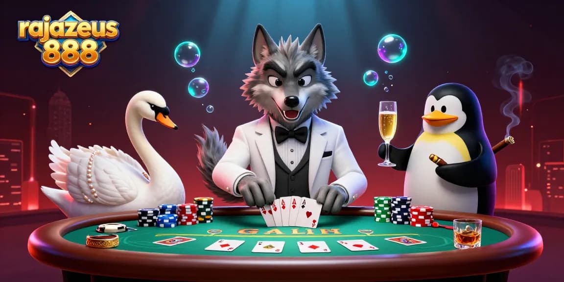 Experience the thrill of rajazeus 888 slots featuring charming characters and a vibrant casino scene.
