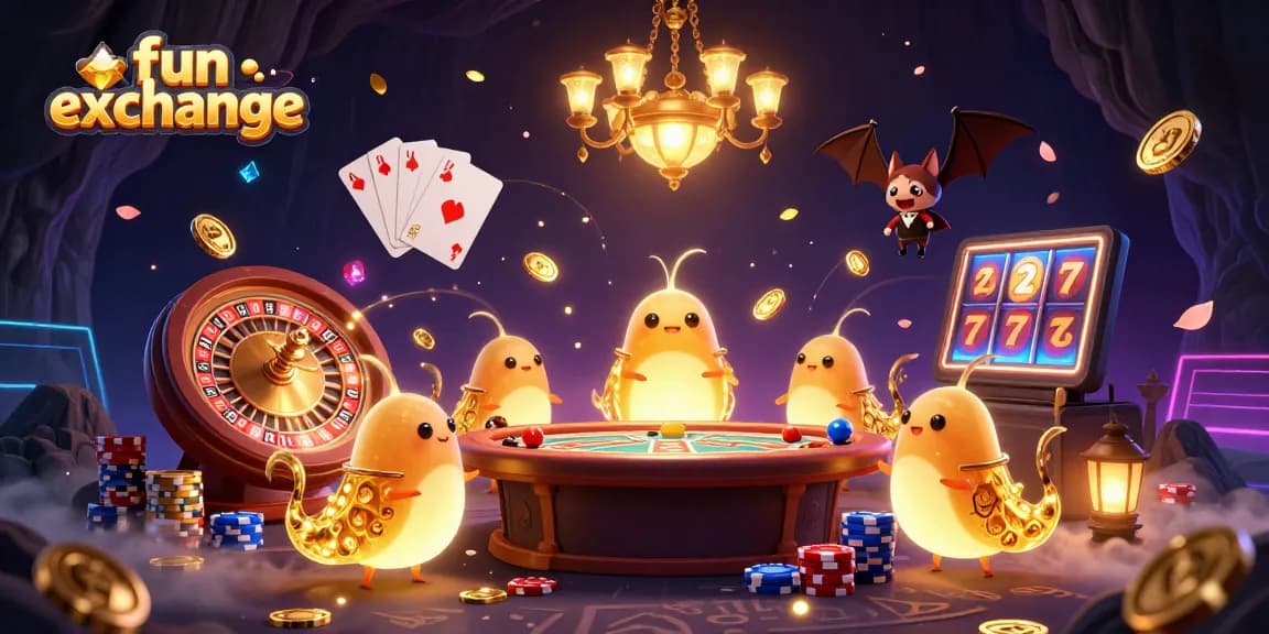 Experience the fun exchange by winning big with dazzling casino action and vibrant game elements.