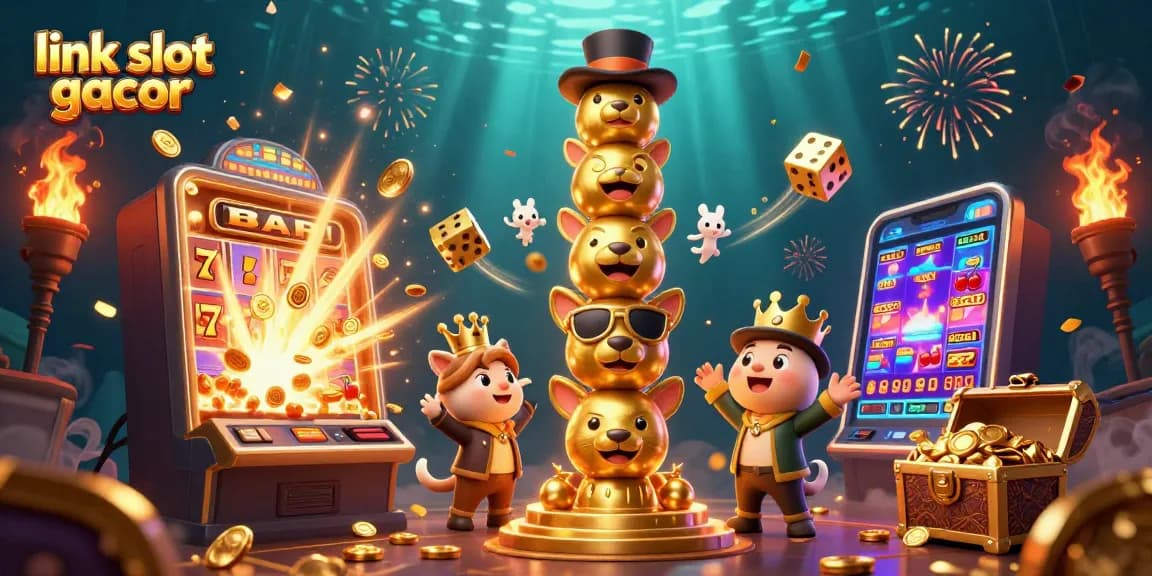 Menang besar dengan link slot gacor melalui mesin slot yang menggiurkan dan simbol keberuntungan.