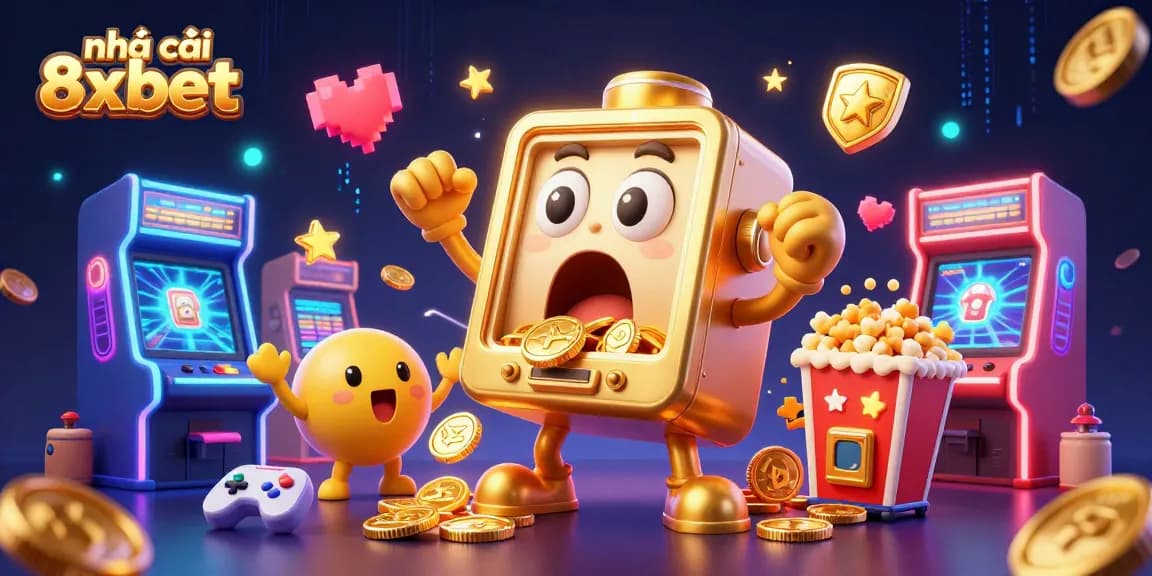 Experience the thrill at nhà cái 8xbet with a lucky golden slot machine hitting the jackpot!