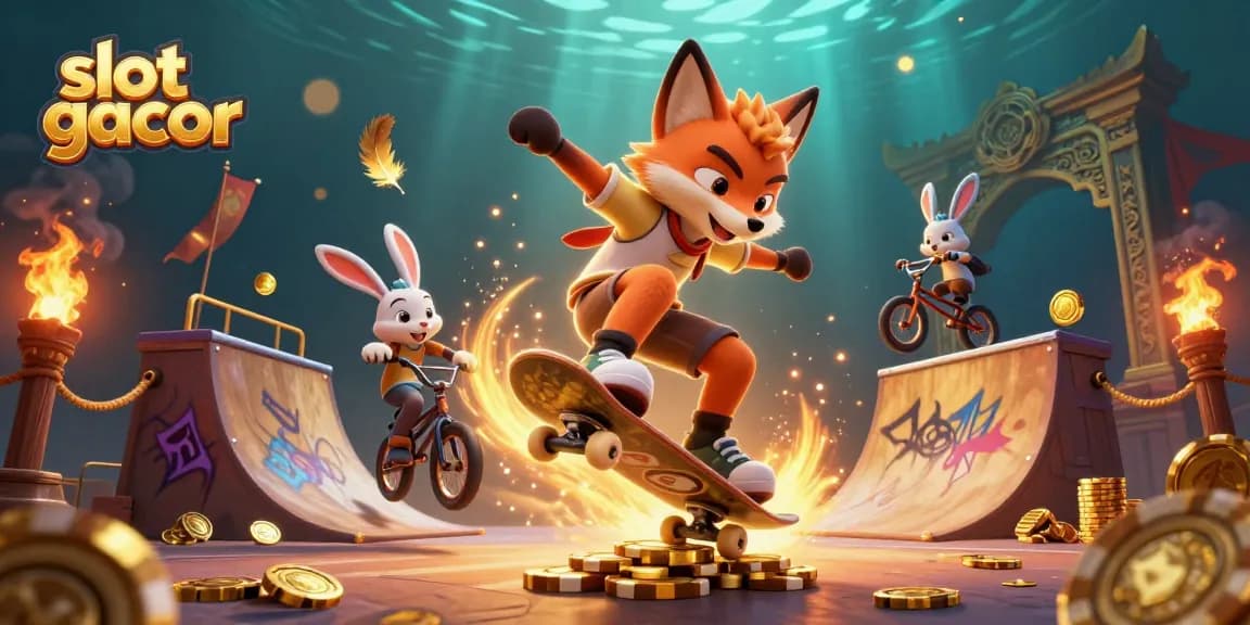 Experience thrilling gameplay in slot gacor with vibrant casino action and fun characters.