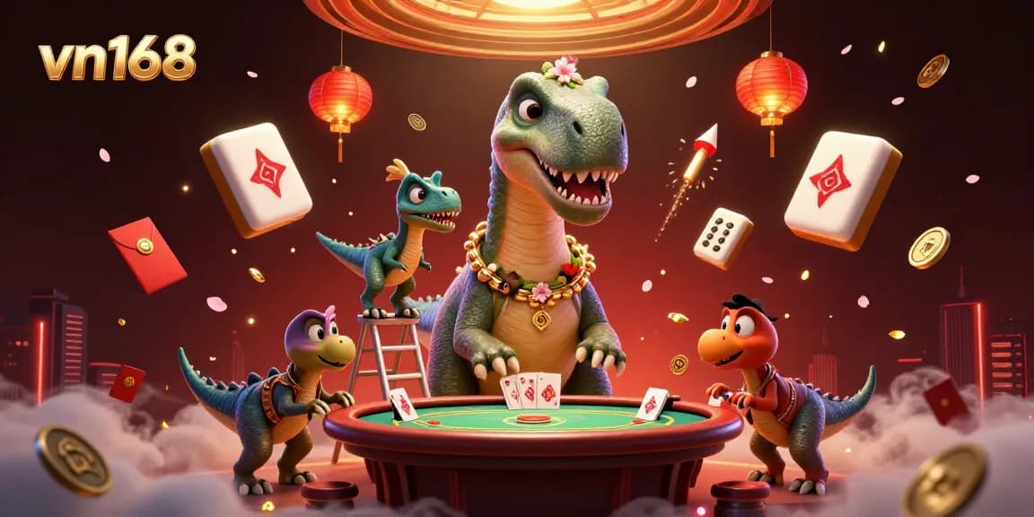 Engage in thrilling gameplay at vn168 with exciting 3D casino illustration showcasing dynamic elements and vibrant details.