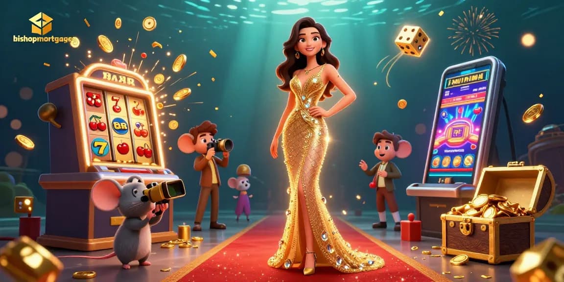 Bishopmortgages offers thrilling casino experiences with vibrant jackpots and stunning visuals in an exciting digital illustration.