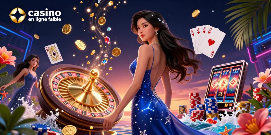 Engagez-vous avec un casino en ligne fiable à travers des éléments de jeu dynamiques et une illustration numérique éblouissante.