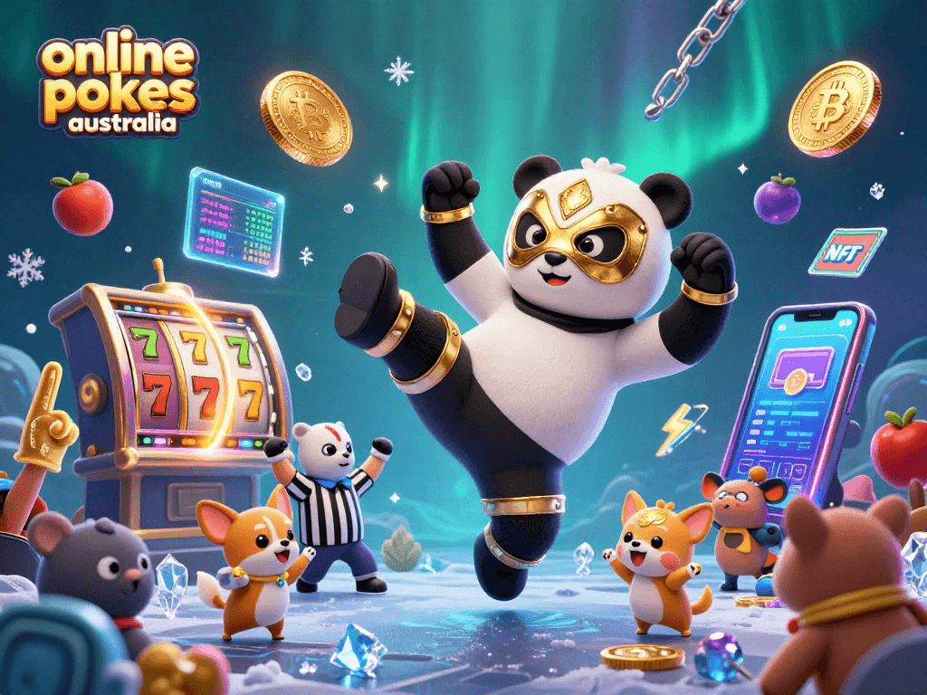 Experience thrilling gameplay with online pokies Australia featuring vibrant characters and dynamic gameplay elements.