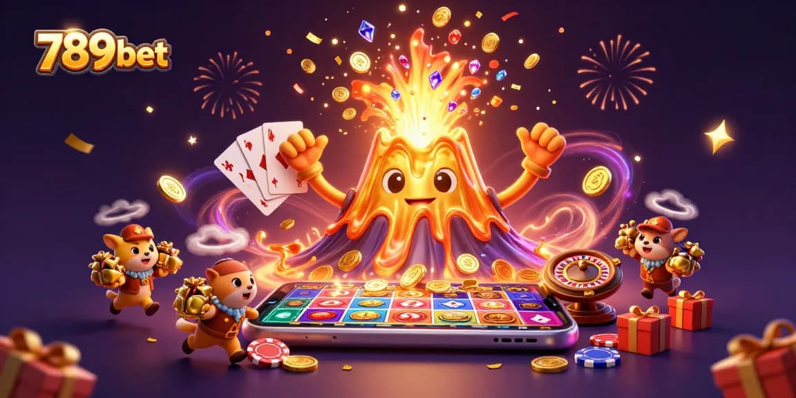 Experience thrilling gameplay with 789bet's vibrant casino scene, highlighting exciting slot games and treasures.