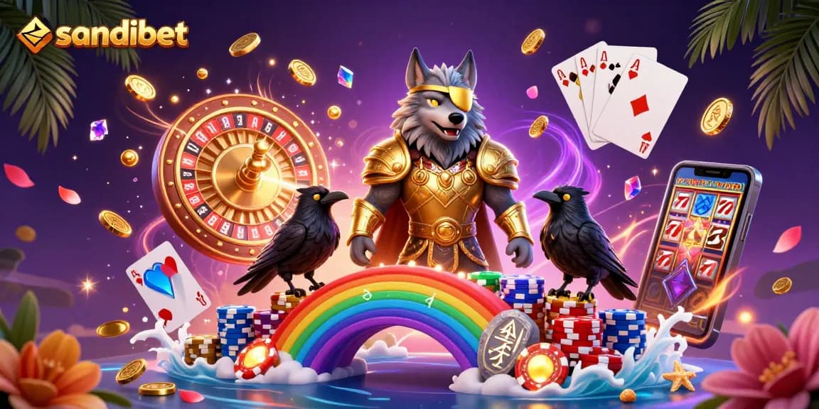 Experience thrilling gameplay at sandibet with vibrant 3D casino elements and stunning Norse mythology characters.
