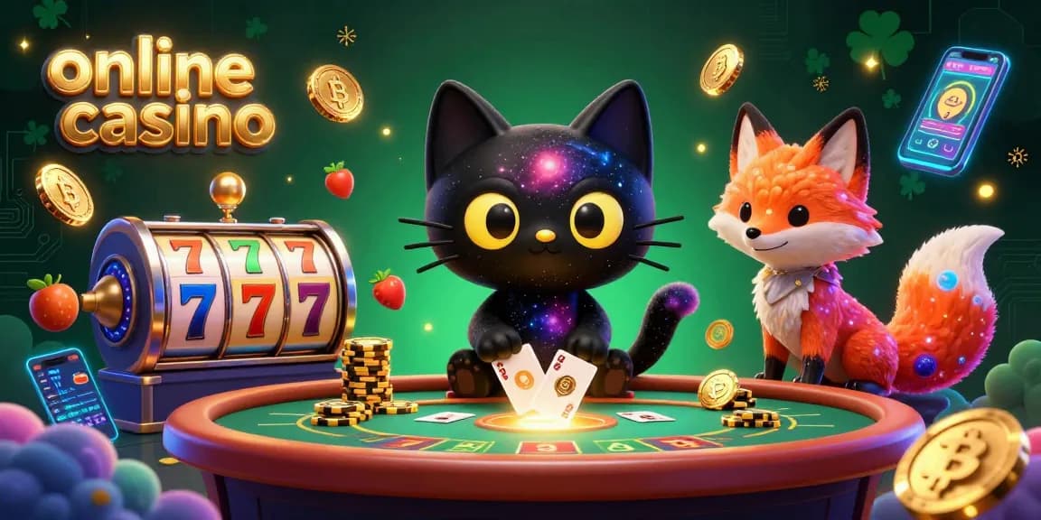 Engage in a vibrant online casino experience with cosmic characters and rich gaming symbols.