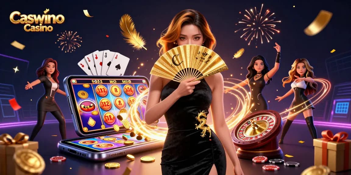 Experience the excitement at Caswino Casino with captivating games, stunning visuals, and enchanting characters.