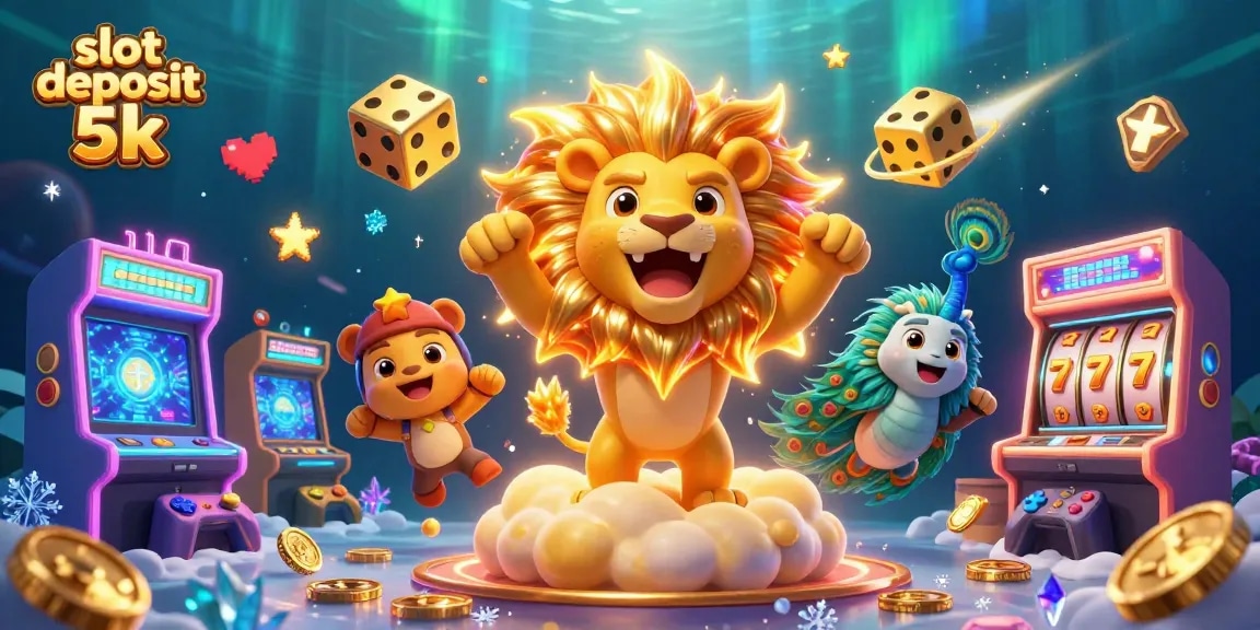 Spin to win with slot deposit 5k in a vibrant casino world filled with color and excitement!