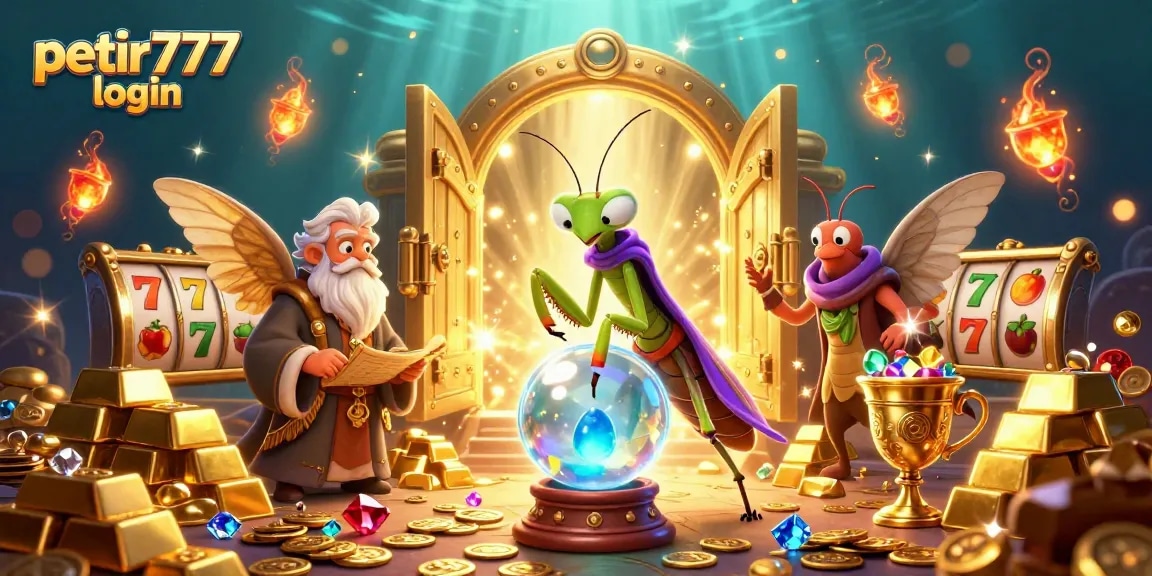Experience exciting gameplay and fast access on petir777 login with dynamic 3D casino characters and treasure.