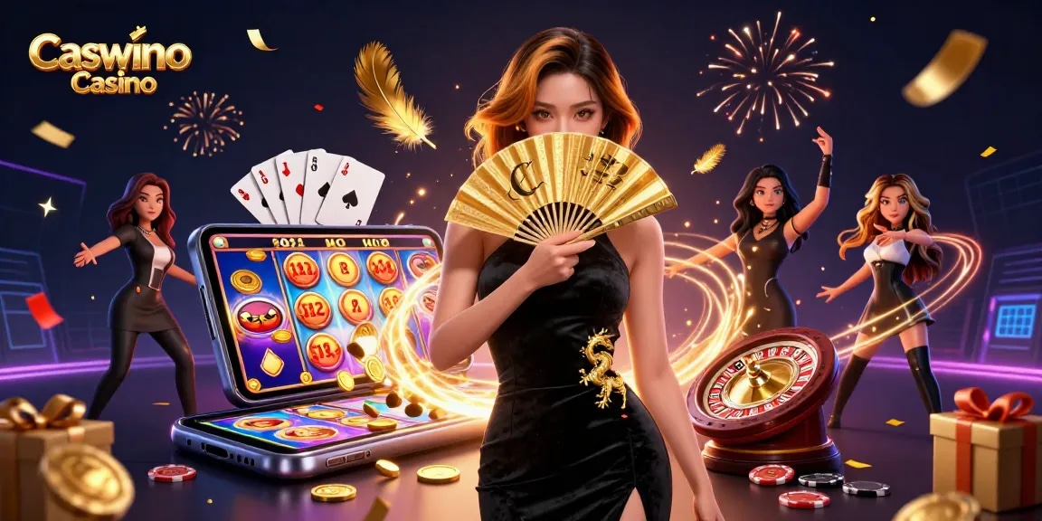 Experience the excitement at Caswino Casino with captivating games, stunning visuals, and enchanting characters.