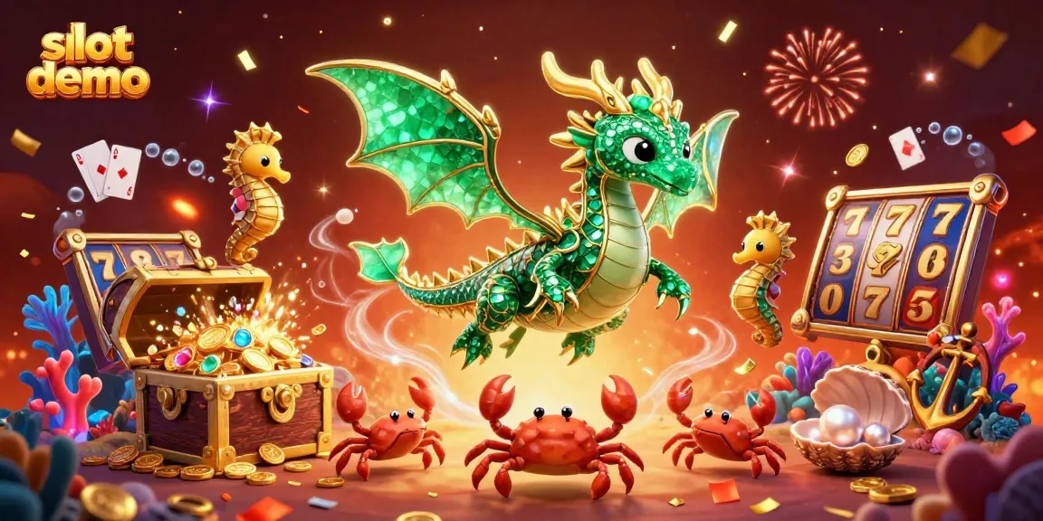 Engage with exciting slot demo games featuring vibrant sea creatures and treasure.