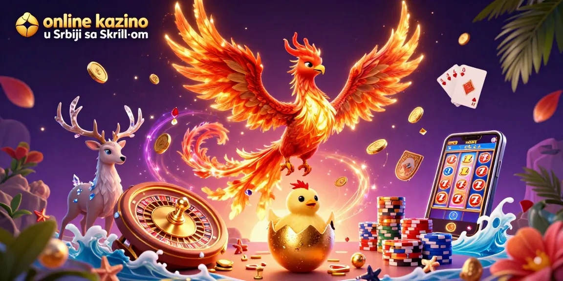 Experience thrilling action at an online kazino u Srbiji sa Skrill‑om with vibrant gaming elements.