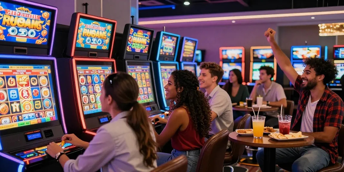 Pengalaman bermain di TANGANEMAS dengan slot modern dan suasana yang meriah.