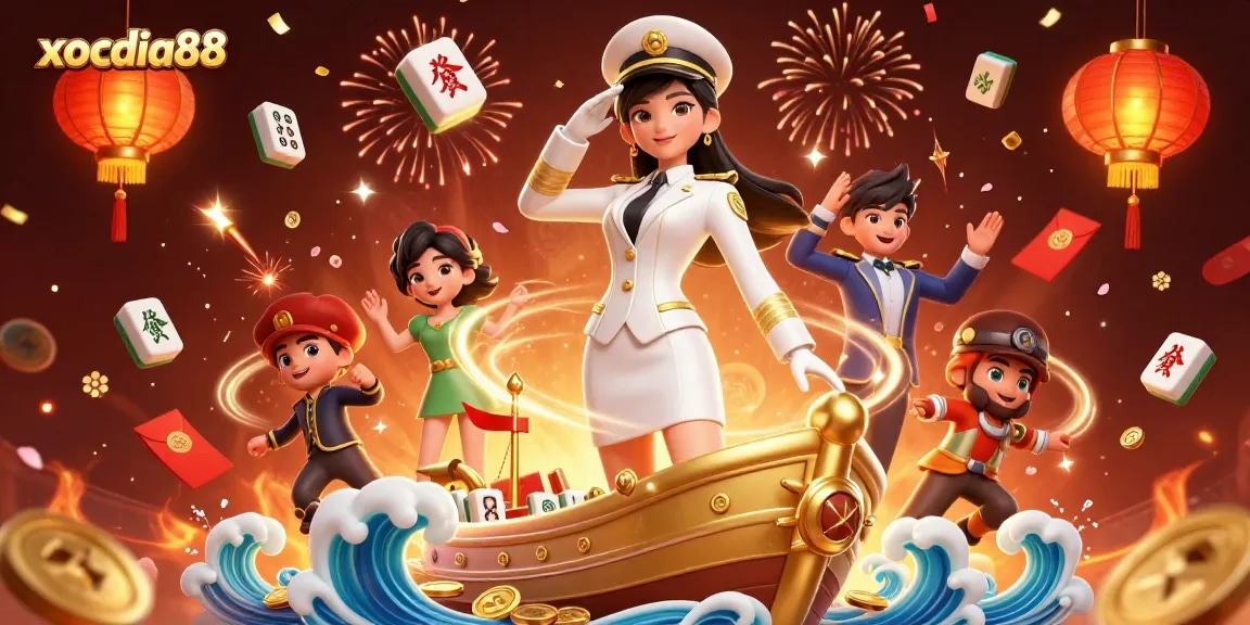 Xocdia88 captivates players with a stunning online gambling experience featuring dynamic 3D elements.