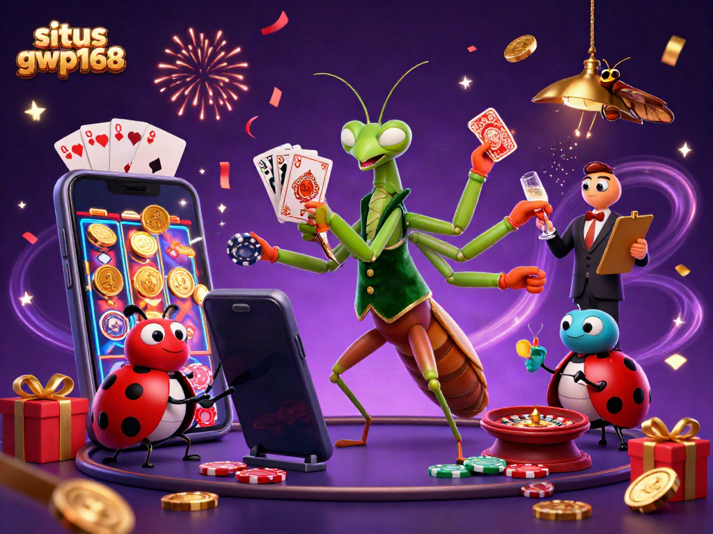 Melihat situs gwp168 saat ratu slot bermain di kasino digital yang meriah.