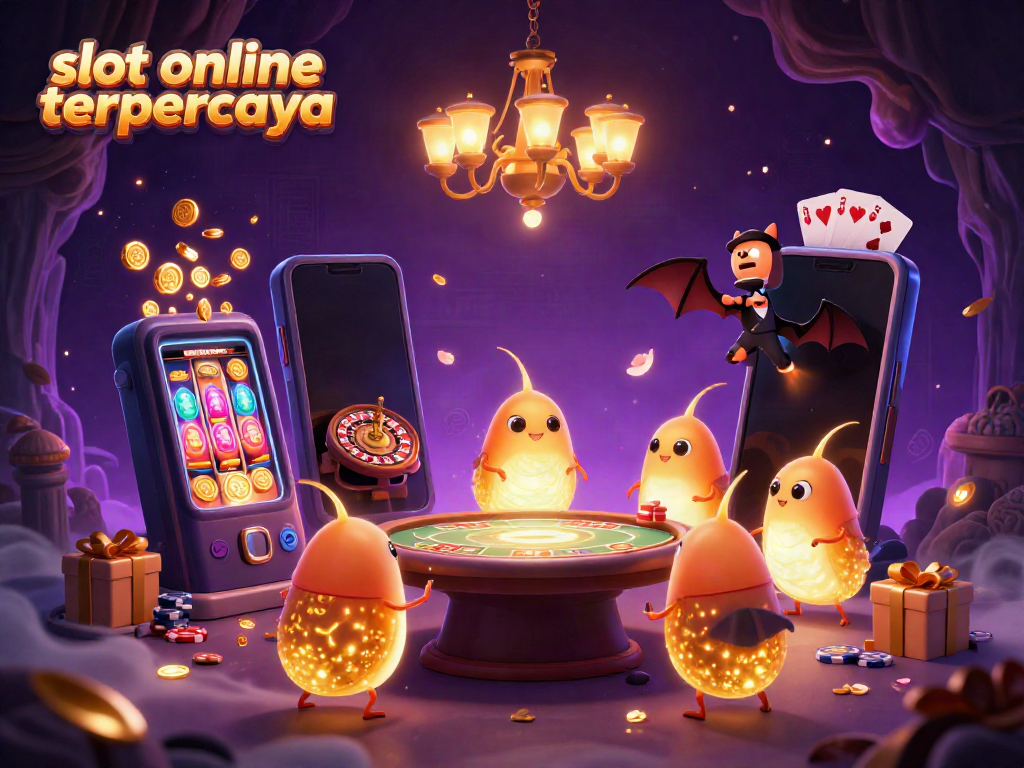 Menghasilkan kemenangan di slot online terpercaya dengan karakter ikan glowworm bercahaya, dealer kelelawar, dan unsur slot Colorful.