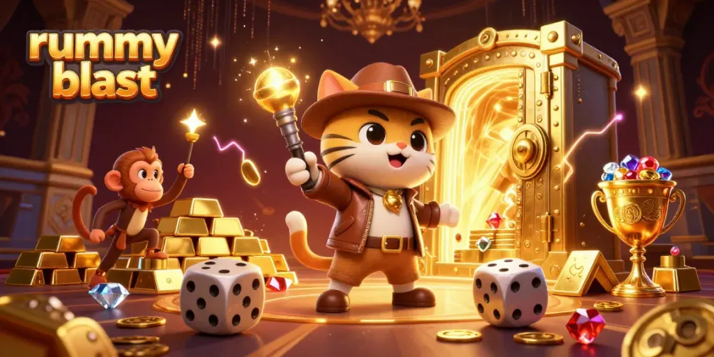 Win big on Rummy Blast as an adventurer and explore thrilling online casinos!