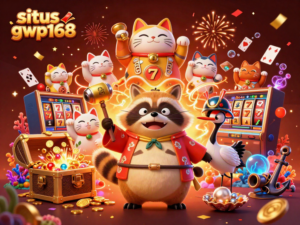Gali kemenangan di situs gwp168 dengan slot beruntung dan keceriaan karakter bertema Jepang.