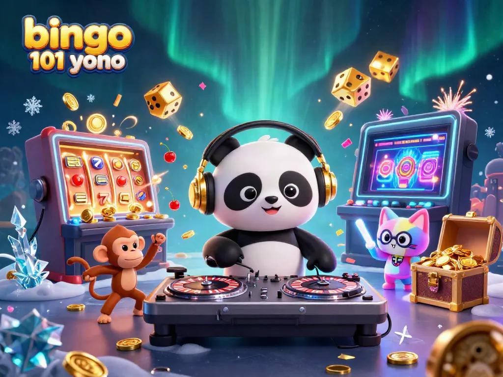 Menangkan hadiah nyata dengan bingo 101 yono yang penuh warna dan kegembiraan di kasino digital.
