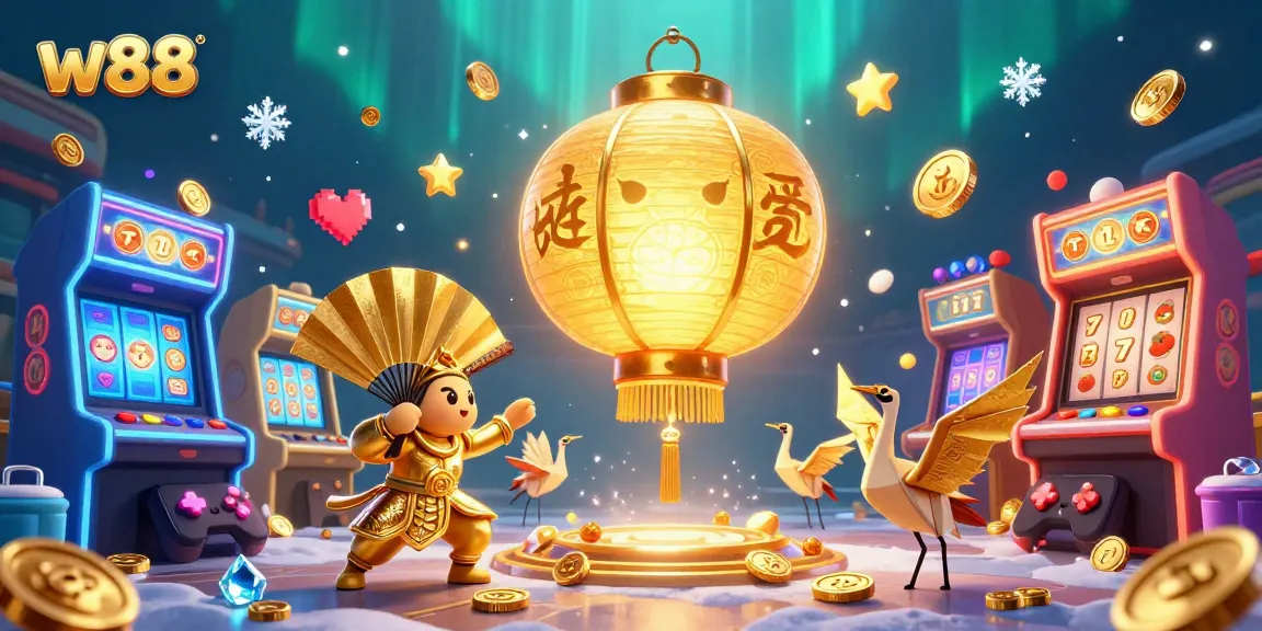 Bet on exciting games at w88 with a vibrant casino spirit and golden gaming elements.